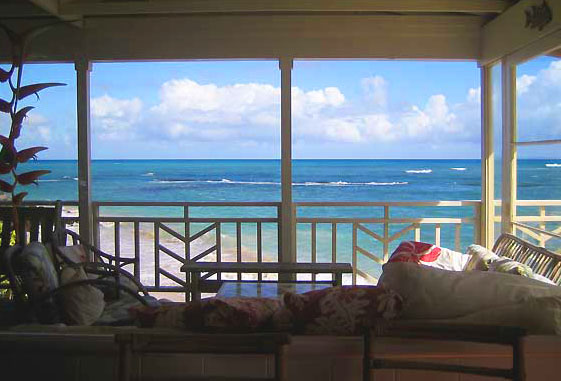 Windsurfing vacation rental cottage Paia Spreckelsville