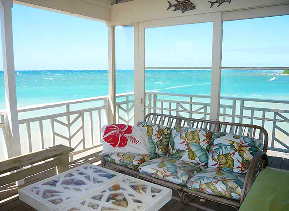 Windsurfing vacation rental cottage Paia Spreckelsville